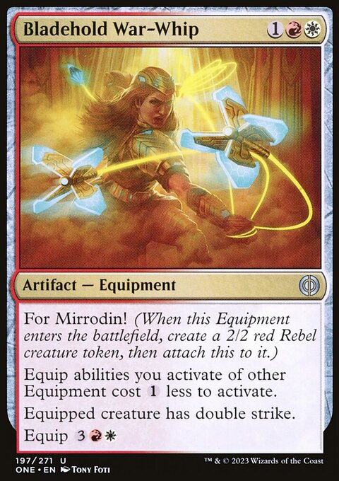 Bladehold War-Whip [Phyrexia: All Will Be One]