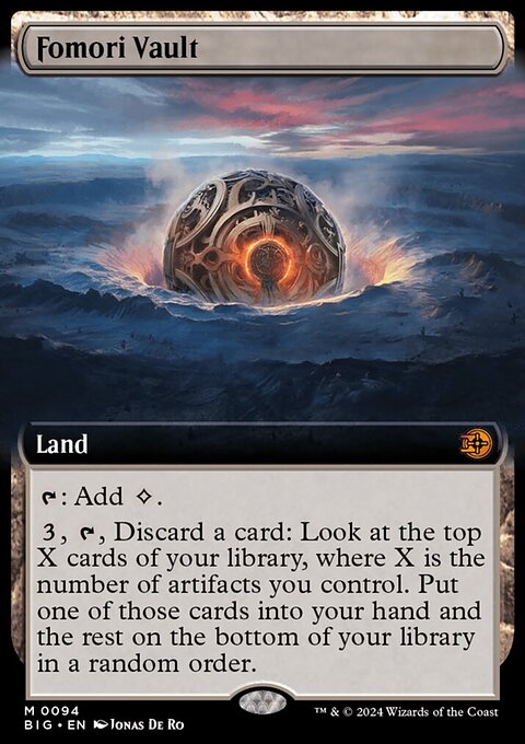 Fomori Vault (Extended Art) [Outlaws of Thunder Junction: The Big Score]