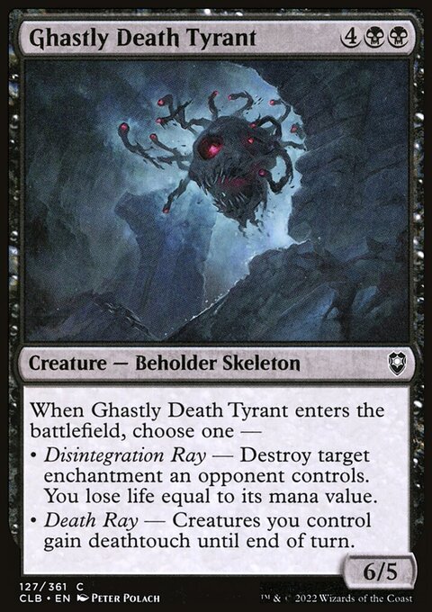 Ghastly Death Tyrant [Commander Legends: Battle for Baldur's Gate]