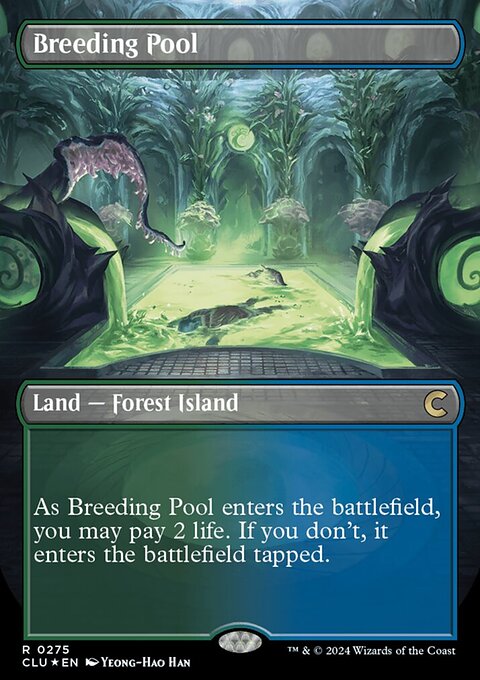 Breeding Pool (Borderless) [Ravnica: Clue Edition]