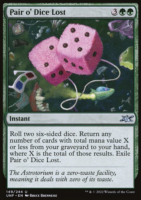 Pair o' Dice Lost [Unfinity]