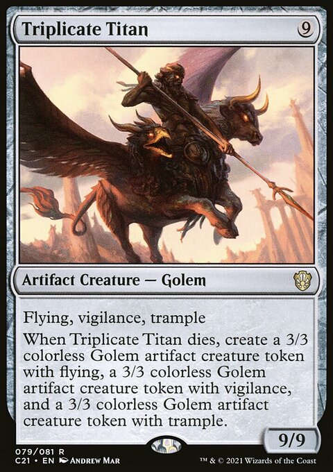 Triplicate Titan [Commander 2021]