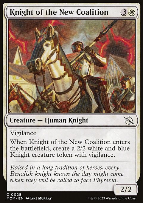 Knight of the New Coalition [March of the Machine]