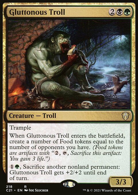 Gluttonous Troll [Commander 2021]