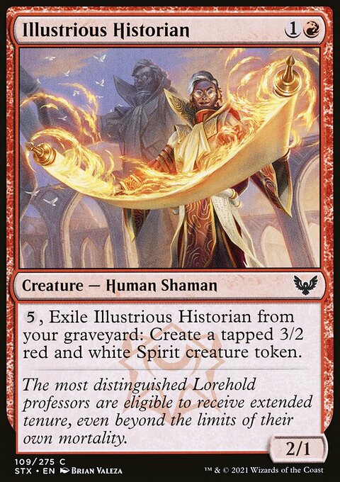 Illustrious Historian [Strixhaven: School of Mages]
