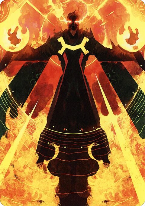 Urza's Rage Art Card [Strixhaven: School of Mages Art Series]