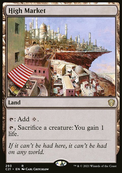 High Market [Commander 2021]