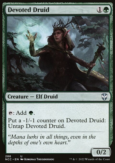 Devoted Druid [Streets of New Capenna Commander]