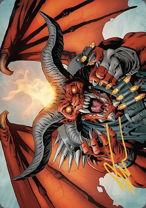 Rakdos, the Muscle Art Card [Outlaws of Thunder Junction Art Series]