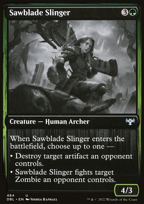 Sawblade Slinger [Innistrad: Double Feature]
