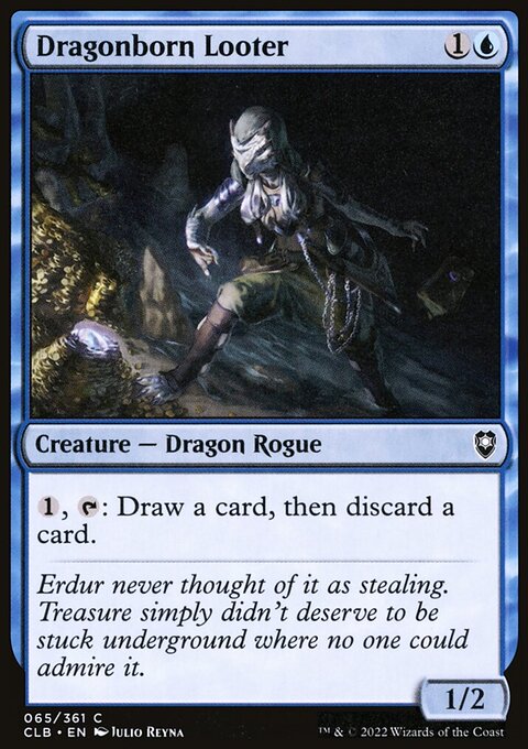Dragonborn Looter [Commander Legends: Battle for Baldur's Gate]