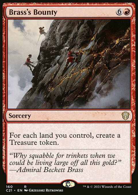 Brass's Bounty [Commander 2021]