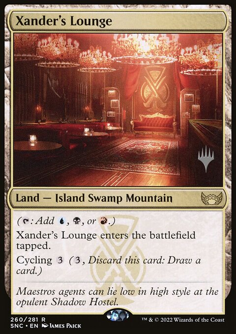 Xander's Lounge (Promo Pack) [Streets of New Capenna Promos]