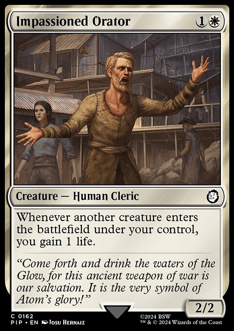 Impassioned Orator [Fallout]