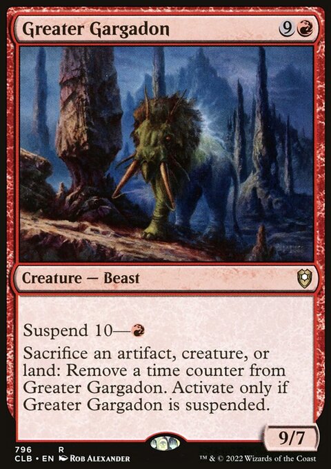 Greater Gargadon [Commander Legends: Battle for Baldur's Gate]