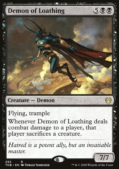 Demon of Loathing [Theros Beyond Death]