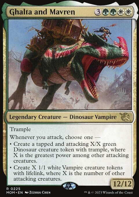 Ghalta and Mavren (Promo Pack) [March of the Machine Promos]