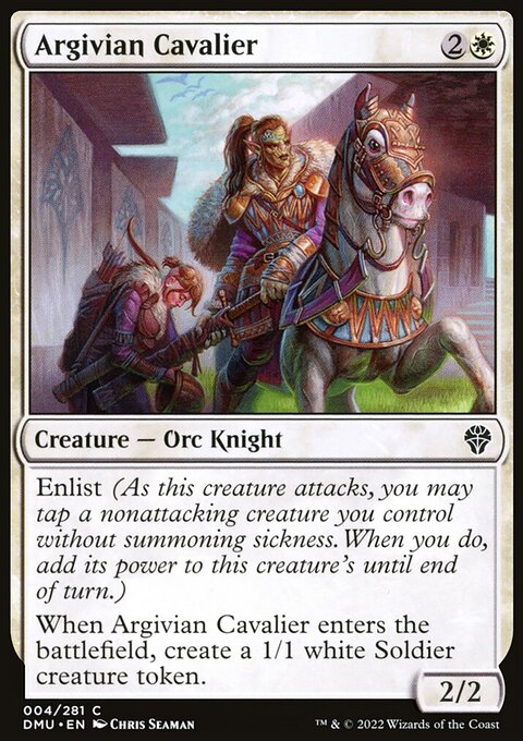 Argivian Cavalier [Dominaria United]