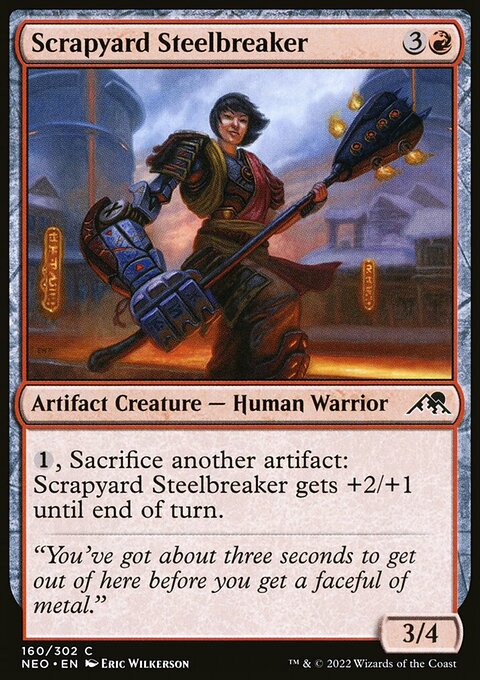 Scrapyard Steelbreaker [Kamigawa: Neon Dynasty]