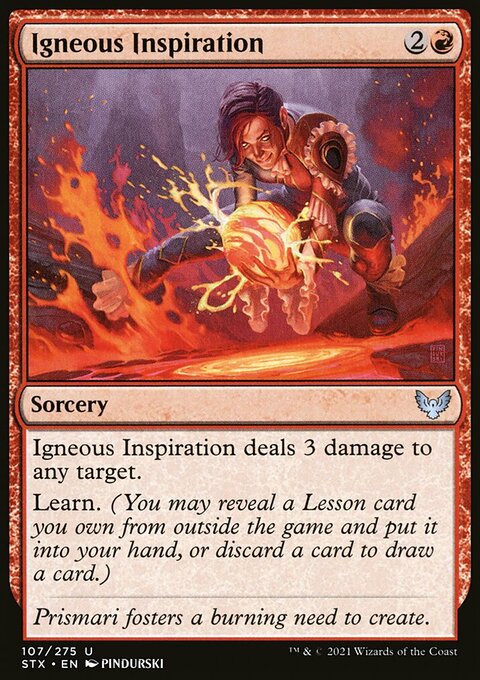 Igneous Inspiration [Strixhaven: School of Mages]