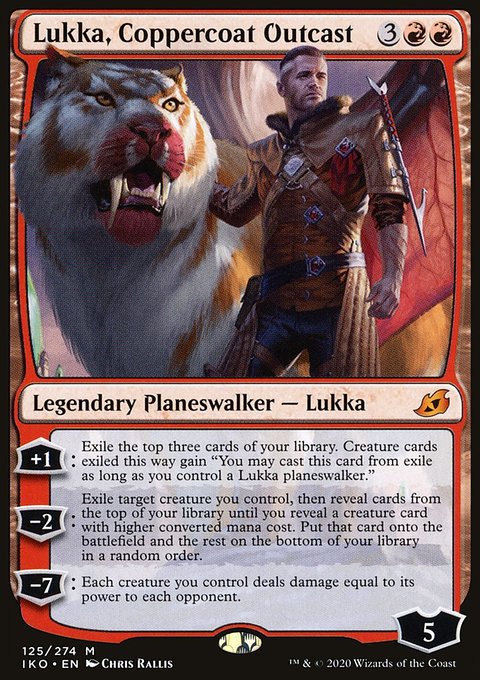 Lukka, Coppercoat Outcast [Ikoria: Lair of Behemoths]