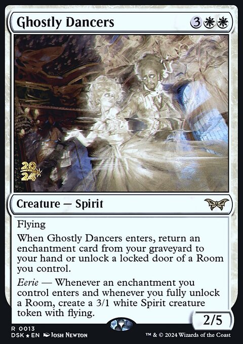 Ghostly Dancers [Duskmourn: House of Horror Prerelease Promos]