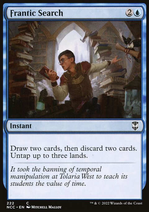 Frantic Search [Streets of New Capenna Commander]