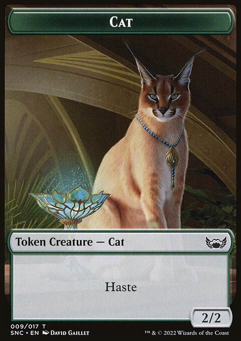 Cat // Citizen Double-Sided Token [Streets of New Capenna Tokens]