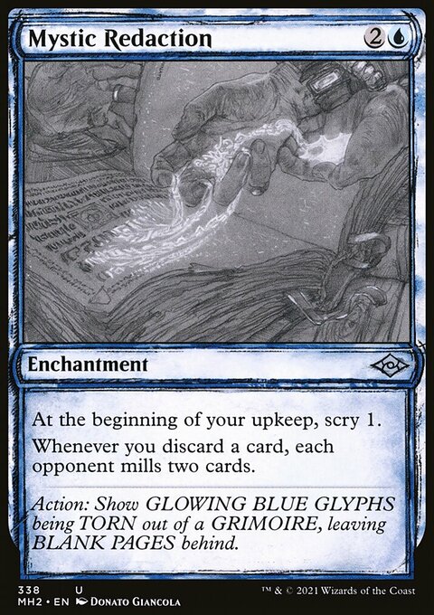 Mystic Redaction (Sketch) [Modern Horizons 2]