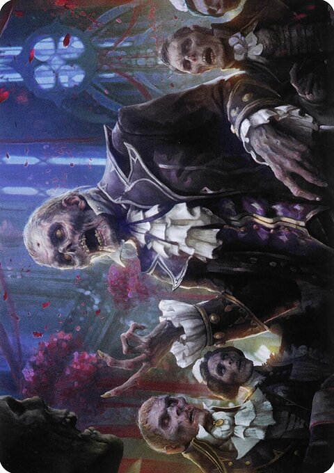 Undead Butler Art Card [Innistrad: Crimson Vow Art Series]