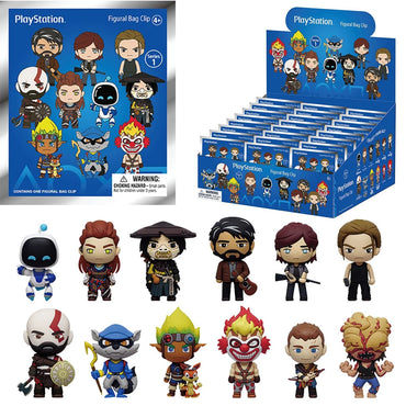 Sony – Playstation 3D PVC Bag Clips