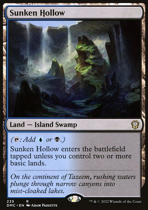 Sunken Hollow [Dominaria United Commander]