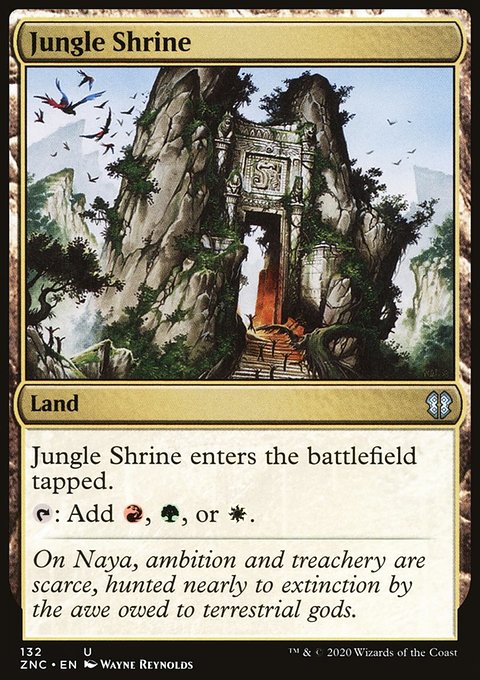 Jungle Shrine [Zendikar Rising Commander]