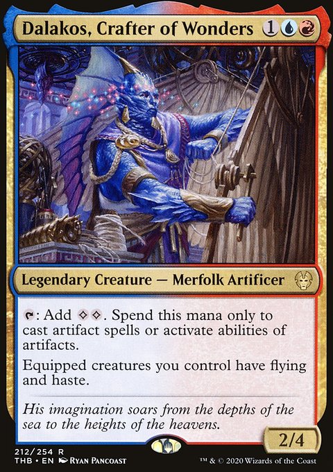 Dalakos, Crafter of Wonders (Promo Pack) [Theros Beyond Death Promos]