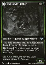 Oakshade Stalker // Moonlit Ambusher [Innistrad: Double Feature]
