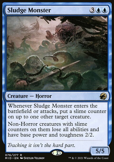 Sludge Monster [Innistrad: Midnight Hunt]