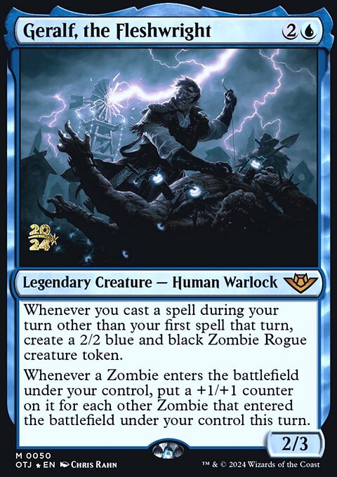 Geralf, the Fleshwright [Outlaws of Thunder Junction Prerelease Promos]
