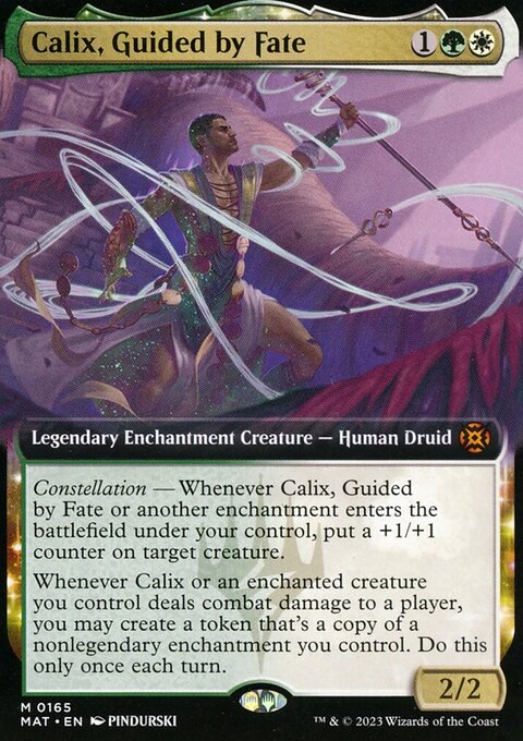 Calix, Guided by Fate (Extended Art) [March of the Machine: The Aftermath]