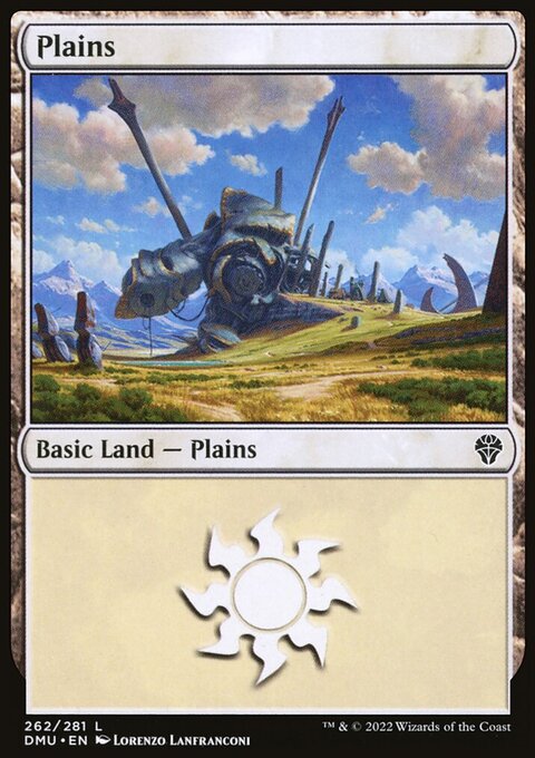 Plains (262) [Dominaria United]