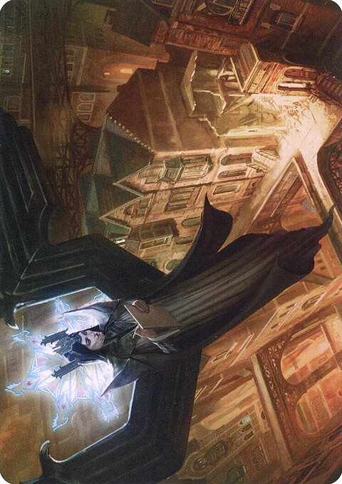 Angelic Sleuth Art Card [Streets of New Capenna Art Series]