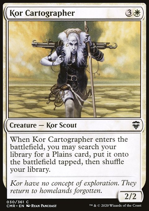 Kor Cartographer [Commander Legends]