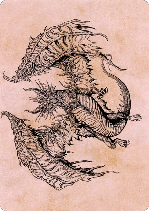 Ganax, Astral Hunter Art Card [Commander Legends: Battle for Baldur's Gate Art Series]