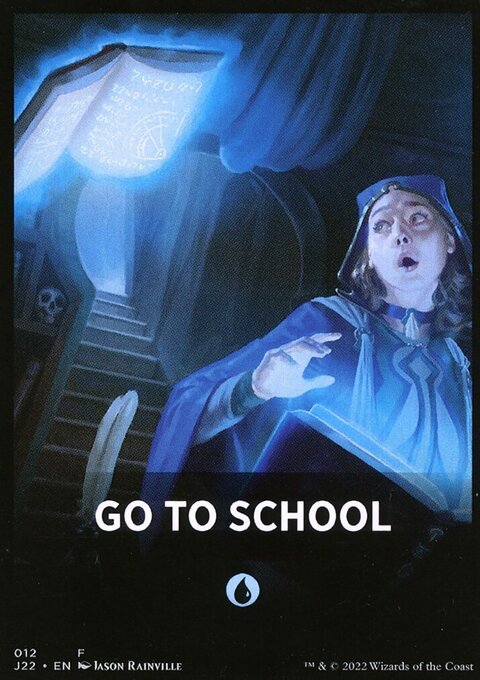 Go to School Theme Card [Jumpstart 2022 Front Cards]