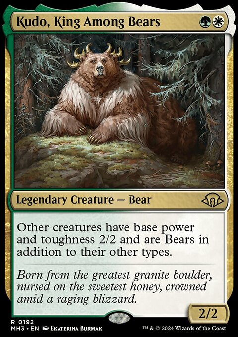 Kudo, King Among Bears [Modern Horizons 3]