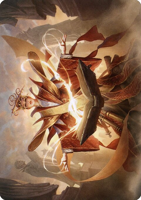 Augusta, Dean of Order Art Card [Strixhaven: School of Mages Art Series]