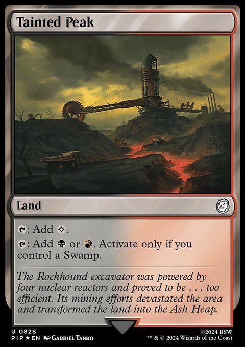 Tainted Peak (Surge Foil) [Fallout]