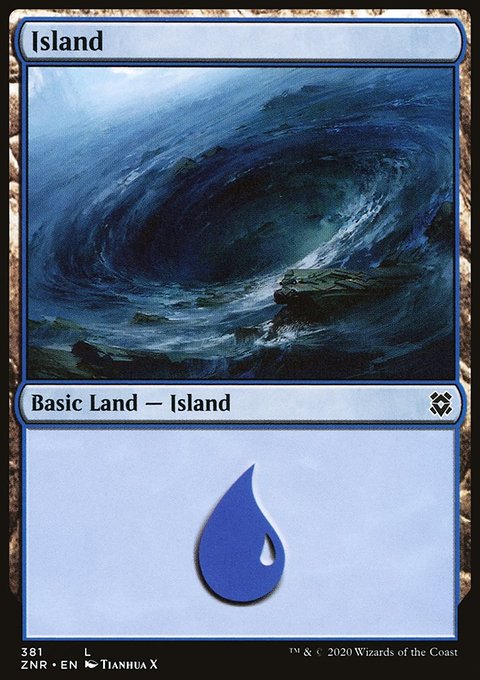 Island (381) [Zendikar Rising]