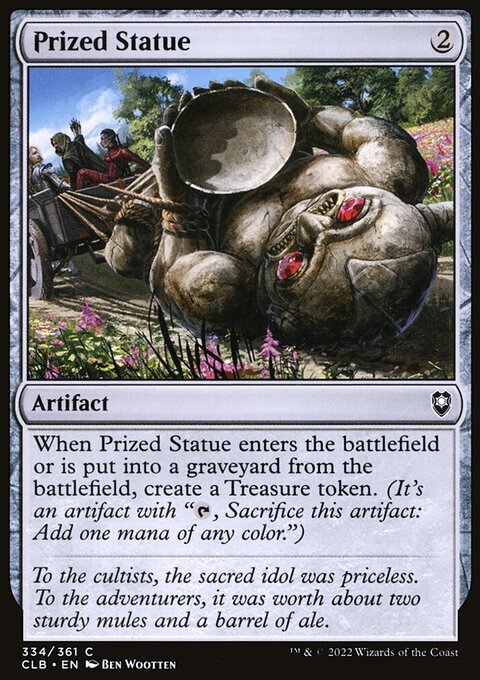 Prized Statue [Commander Legends: Battle for Baldur's Gate]