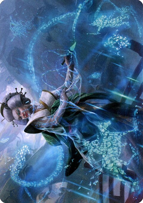 Bearer of Memory Art Card [Kamigawa: Neon Dynasty Art Series]