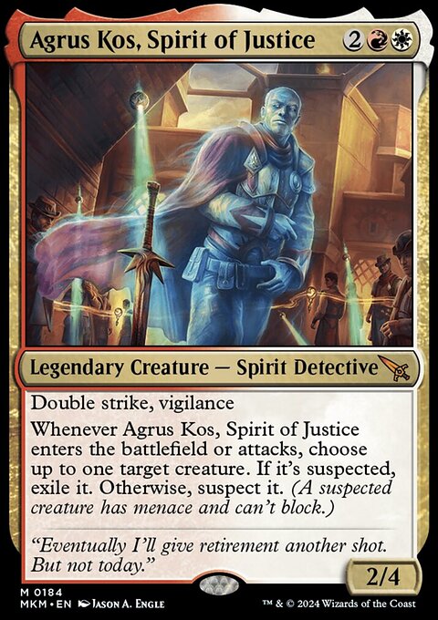 Agrus Kos, Spirit of Justice [Murders at Karlov Manor]
